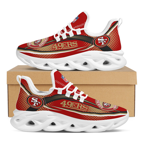 Women's San Francisco 49ers Flex Control Sneakers 016